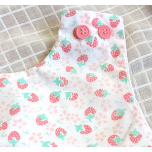 Vintage Toddler Strawberry Crisscross Pinafore Dress/Tank